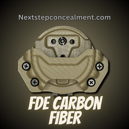 Carbon Fiber Copenhagen Dip Can Kydex Holster