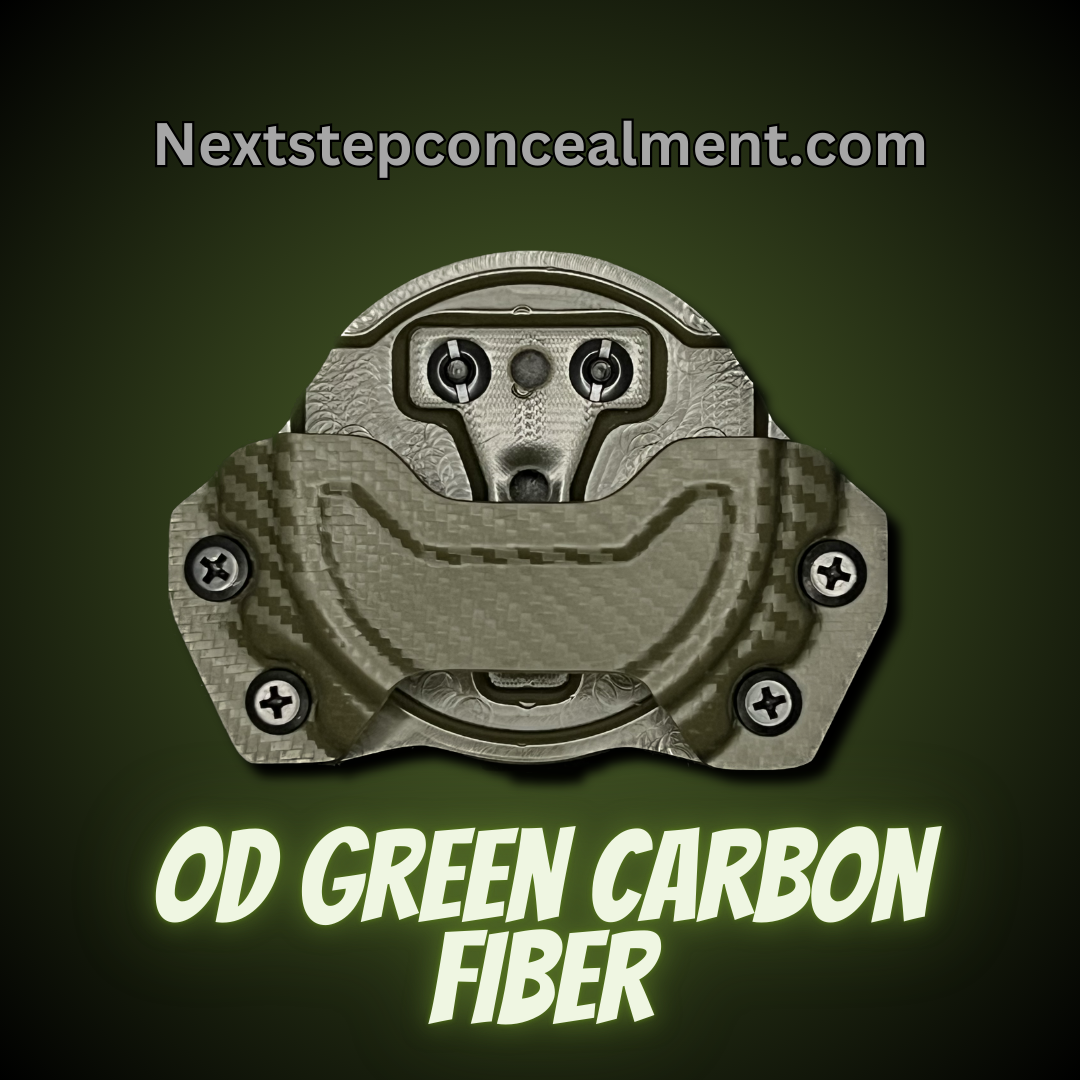 Carbon Fiber Copenhagen Dip Can Kydex Holster